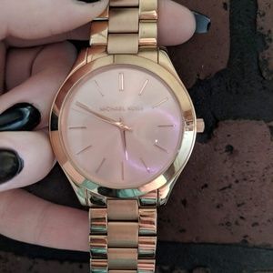 Michael Kors Rose Gold Watch